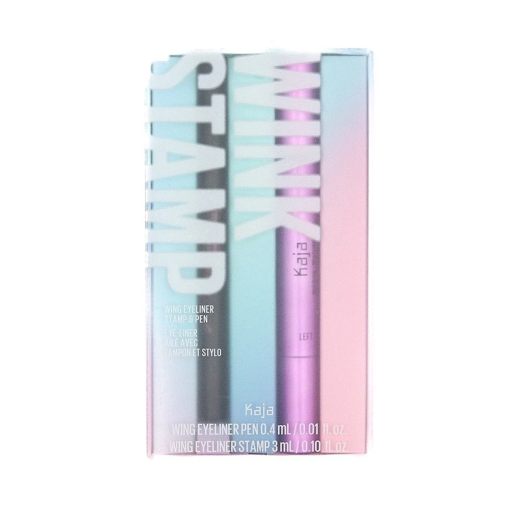 Kaja - Wink Stamp‎ Eyeliner and Stamp Set - Black - 0.4 ml / 3 ml